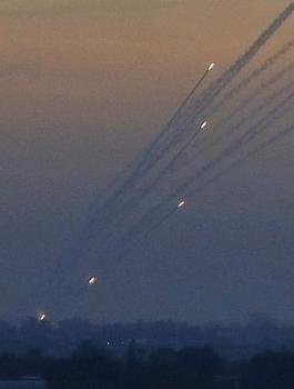 اطلاق صواريخ على سديروت 