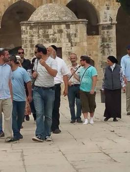 اقتحام المستوطنين للمسجد الأقصى المبارك 
