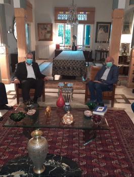 وليد جنبلاط واسماعيل هنية 