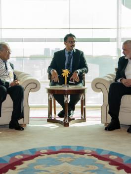 هنية ومهاتير محمد 