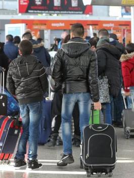Delayed-passengers-at-Stansted-Airport
