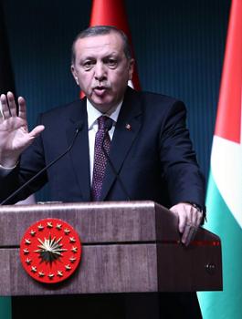 اردوغان وفلسطين 