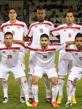 ترتيب المنتخب الفلسطيني 