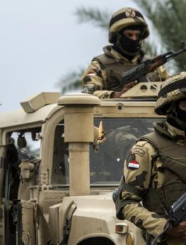 الجيش المصري في سيناء  