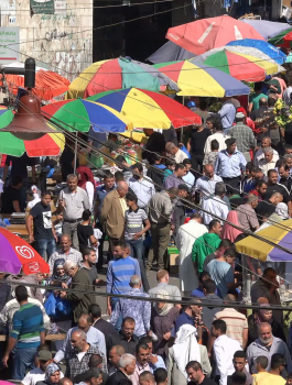 العجز التجاري في فلسطين 
