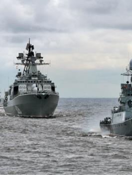 سفن حربية روسية الى سوريا 