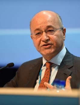 الرئيس العراقي برهوم صالح 