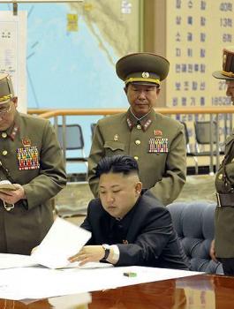 الزر النووي الكوري الشمالي 