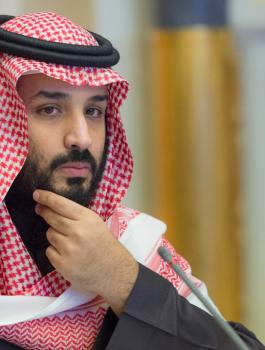 محمد بن سلمان وترامب 
