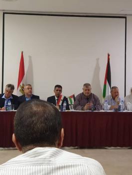 الوفود الامنية المصرية في غزة 