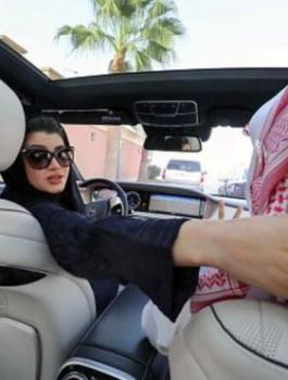 قيادة المرأة للسيارة في السعودية 