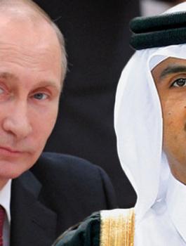 بمبادرة من قطر.. اتصال هاتفي بين تميم وبوتين