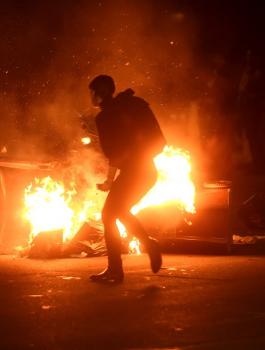 تظاهرات ضد ترامب 