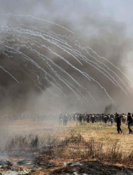 مسيرات العودة في غزة 