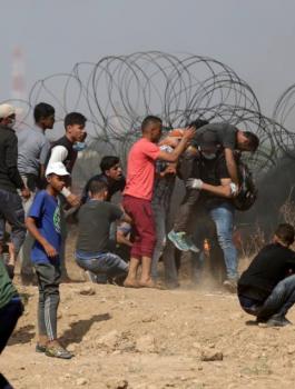 شهداء فلسطينيين في مسيرة العودة 