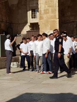 المستوطنين والمسجد الأقصى 