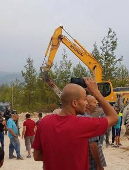 هدم منازل في الولجة 