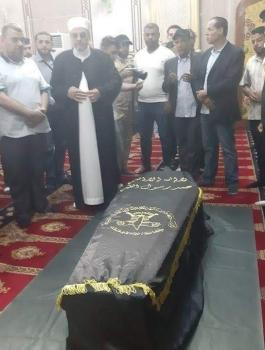 جثمان شلح في قطاع غزة 