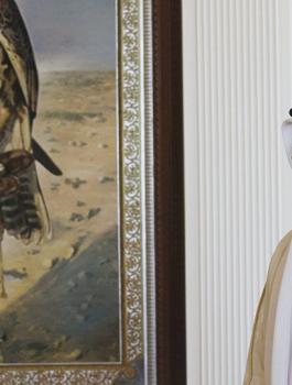 امير قطر في لبنان 