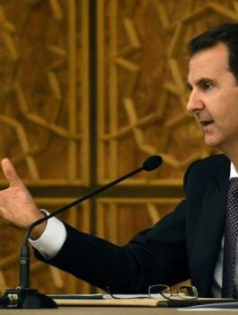 ترامب وبشار الاسد 