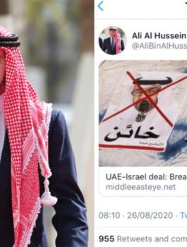 الامير حمزة وبن زايد 