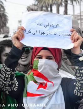 الاحتجاجات في الجزائر 