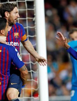 برشلونة في الدوري الاسباني 