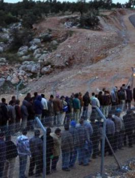 العمال الفلسطينيين في اسرائيل 