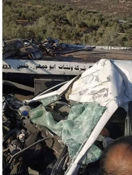 حادث سير على طريق يتسهار 