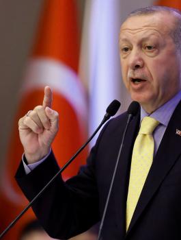 اردوغان ولوبان الفرنسية 