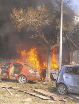 انفجار في العاصمة السورية دمشق 