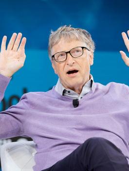 بيل غيتس وفيروس كورونا 