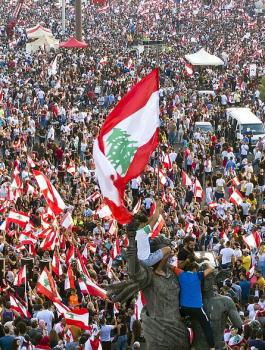 التظاهرات في لبنان 