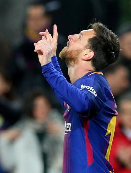 هدف ميسي في كأس الملك الاسباني 