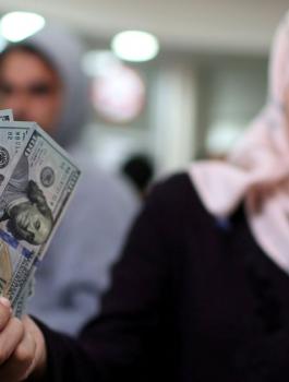 الاموال القطرية في غزة 