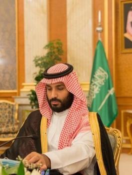 عباس ومحمد بن سلمان 