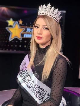 ملكة جمال العرب والجزائر وزفلسطين 