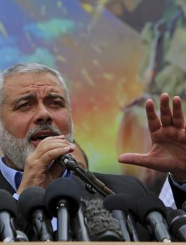 هنية واسرائيل وقطاع غزة 