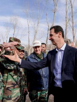 بشار الأسد يوجه رسالة لجنوده في ذكرى تأسيس الجيش 