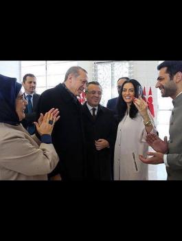 اردوغان والفيس تايم 