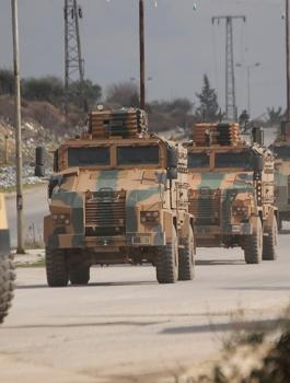 اردوغان والجيش التركي في سوريا 