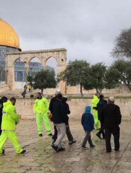 اقتحام المستوطنين للأقصى 