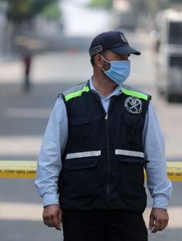 الاصابات بفيروس كورونا في غزة 