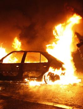 حرق سيدة في حبلة 