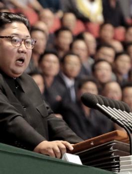 الزعيم الكوري الشمالي 