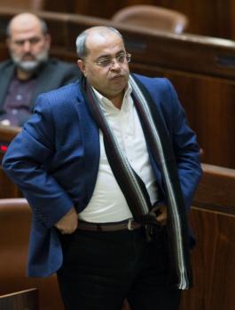 الطيبي ونتنياهو 