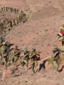 الجيش المصري في سيناء 