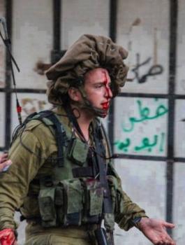 ضرب جندي اسرائيلي في النقب 