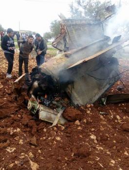 اسقاط طائرة اف 16 إسرائيلية