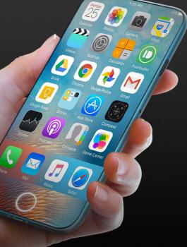 آيفون بشاشة oled 